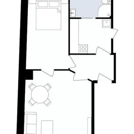 Cozy & Modern In Historic Area Of Apartment